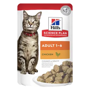 Hill's Science Plan Adult Katzenfutter mit Huhn