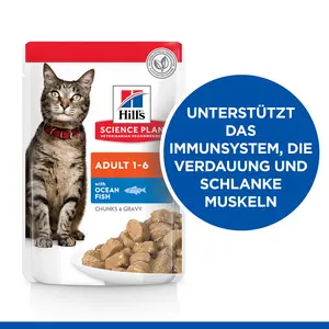 Hill's Science Plan Adult Katzenfutter mit Seefisch