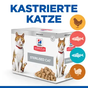 Hill's SCIENCE PLAN Sterilised Cat Adult Katzenfutter