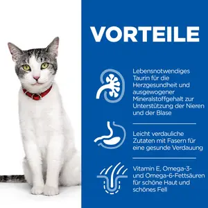 Hill's Science Plan Senior 11+ Adult Katzenfutter mit Huhn