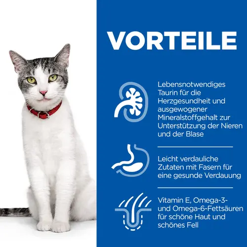 Hill's Science Plan Senior 11+ Adult Katzenfutter mit Huhn