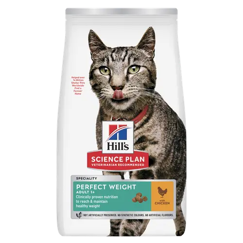 Hill's Science Plan Perfect Weight Adult Katzenfutter mit Huhn