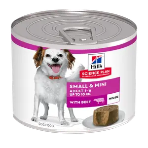 Hill's Science Plan Small & Mini Adult Mousse für Hunde mit Rindfleisch