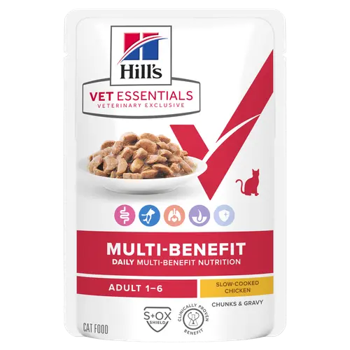 Hill's Vet Essentials MULTI-BENEFIT Adult Katzenfutter mit Huhn