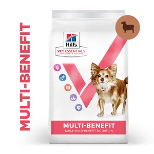 Hill's Vet Essentials MULTI-BENEFIT Adult Small & Mini Hundefutter mit Lamm und Reis