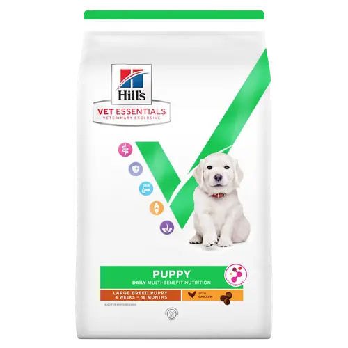 Hill's Vet Essentials MULTI-BENEFIT Large Breed Puppy Welpenfutter mit Huhn