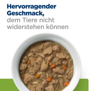 Hill's Prescription Diet Metabolic + Mobility Ragout für Hunde mit Thunfisch- und Gemüsegeschmack
