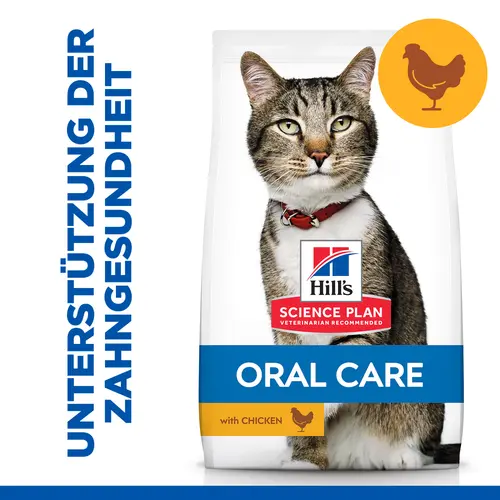 Hill's Science Plan Oral Care Adult Katzenfutter mit Huhn