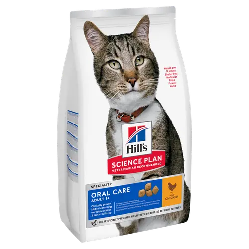 Hill's Science Plan Oral Care Adult Katzenfutter mit Huhn