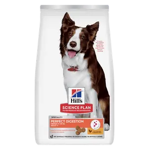 Hill's Science Plan Perfect Digestion Medium Adult Hundefutter mit Huhn & braunem Reis