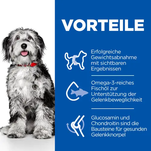Hill's Science Plan Perfect Weight & Active Mobility Medium Adult Hundefutter mit Huhn
