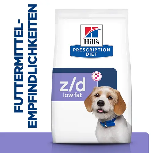 Hill's Prescription Diet z/d Low Fat Hydrolysed Soy Hundefutter
