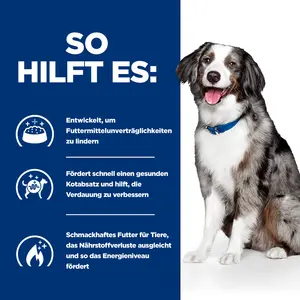 Hill's Prescription Diet i/d Sensitive Hundefutter mit Ei und Reis