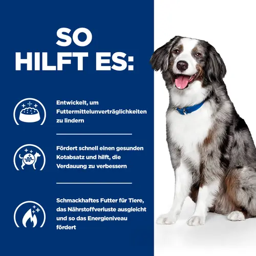 Hill's Prescription Diet i/d Sensitive Hundefutter mit Ei und Reis