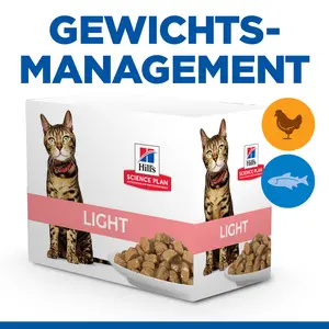 Hill's SCIENCE PLAN Light Adult Katzenfutter mit Huhn