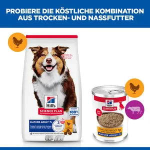 Hill's Science Plan Mature Adult 7+ Hundefutter mit Huhn