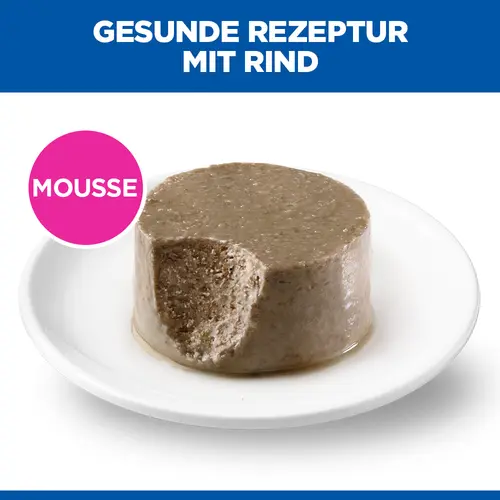Hill's Science Plan Small & Mini Mature Adult Mousse für Hunde mit Rindfleisch