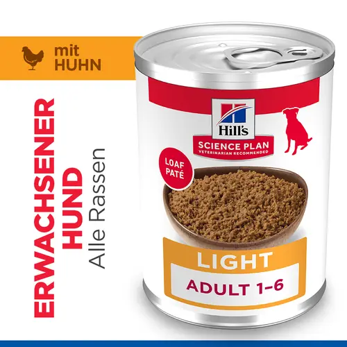 Hill's Science Plan Light Adult Hundefutter mit Huhn