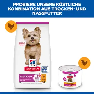 Hill's Science Plan Small & Mini Adult Mousse für Hunde mit Huhn
