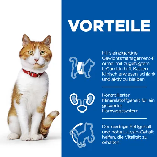 Hill's Science Plan Sterilised Cat Adult Katzenfutter mit Huhn