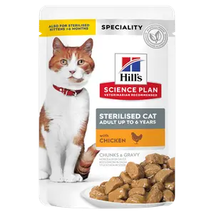 Hill's Science Plan Sterilised Cat Adult Katzenfutter mit Huhn