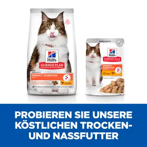 Hill's Science Plan Perfect Digestion Adult Katzenfutter mit Huhn