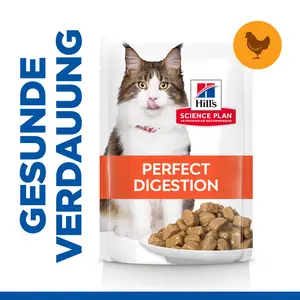 Hill's Science Plan Perfect Digestion Adult Katzenfutter mit Huhn