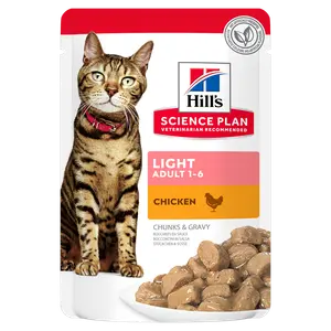 Hill's Science Plan Light Adult Katzenfutter mit Huhn