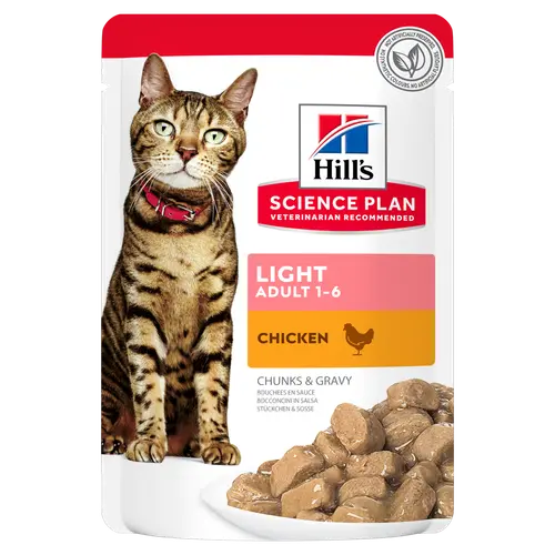 Hill's Science Plan Light Adult Katzenfutter mit Huhn