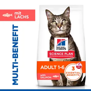 Hill's Science Plan Adult Katzenfutter mit Lachs