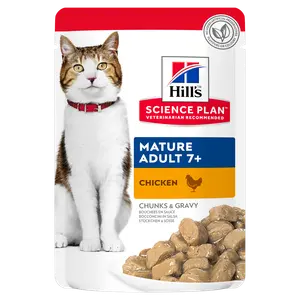 Hill's Science Plan Mature Adult 7+ Katzenfutter mit Huhn