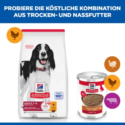 Hill's Science Plan Adult Hundefutter Truthahn