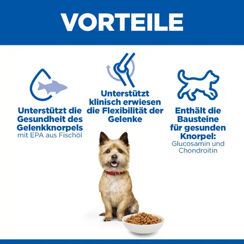 Hill's Science Plan Healthy Mobility Small & Mini Adult Hundefutter mit Huhn