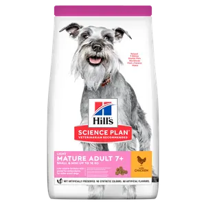 Hill's Science Plan Light Small & Mini Mature Adult Hundefutter mit Huhn