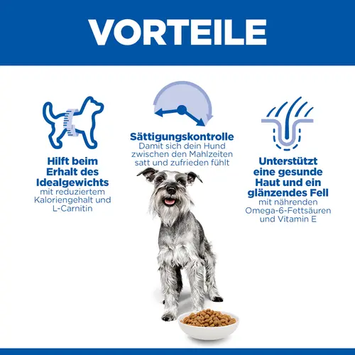 Hill's Science Plan Light Small & Mini Mature Adult Hundefutter mit Huhn