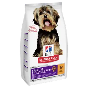 Hill's Science Plan Sensitive Stomach & Skin Small & Mini Adult Hundefutter mit Huhn