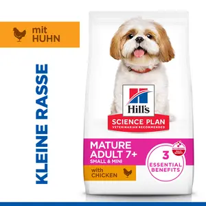 Hill's Science Plan Small & Mini Mature Adult 7+ Hundefutter mit Huhn