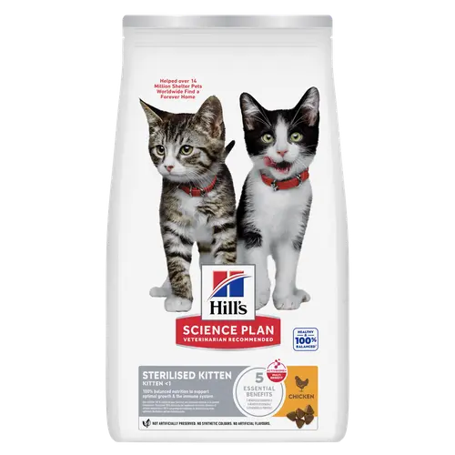 Hill's Science Plan Sterilised Kitten Kätzchenfutter mit Huhn