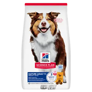 Hill's Science Plan Medium Mature Adult 7+ Hundefutter mit Huhn