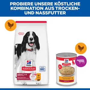 Hill's Science Plan Medium Adult Hundefutter mit Huhn