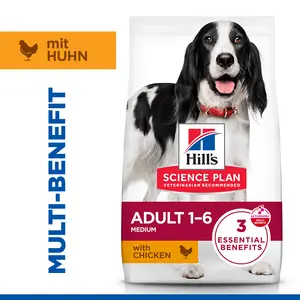 Hill's Science Plan Medium Adult Hundefutter mit Huhn