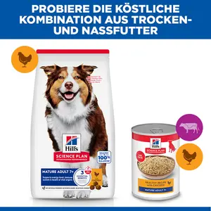 Hill's Science Plan Medium Mature Adult 7+ Hundefutter mit Huhn