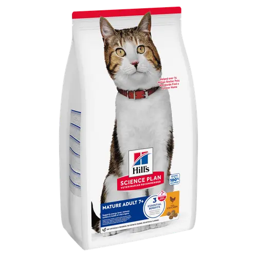 Hill's Science Plan Mature Adult Katzenfutter mit Huhn