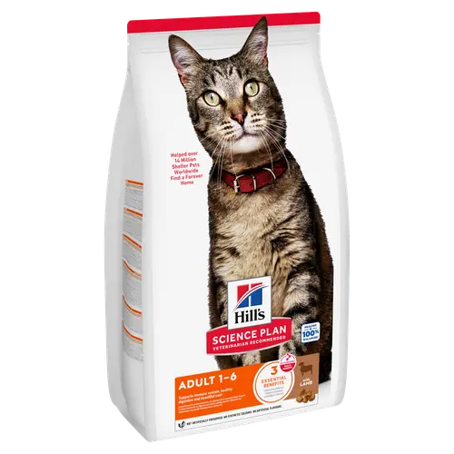 Hill's Science Plan Adult Katzenfutter mit Lamm