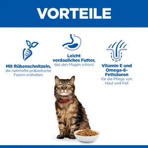 Hill's Science Plan Sensitive Stomach & Skin Adult Katzenfutter mit Huhn