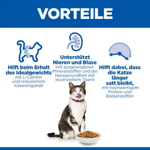 Hill's Science Plan Light Mature Adult Katzenfutter mit Huhn