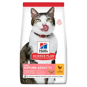 Hill's Science Plan Light Mature Adult Katzenfutter mit Huhn