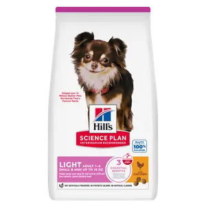 Hill's Science Plan Light Small & Mini Adult Hundefutter mit Huhn