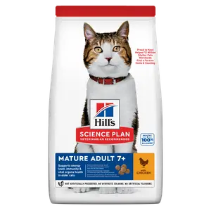 Hill's Science Plan Mature Adult Katzenfutter mit Huhn