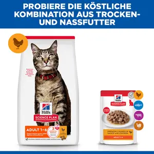 Hill's Science Plan Adult Katzenfutter mit Huhn